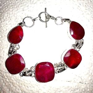 S.S. Rubilite bracelet , 7-8''